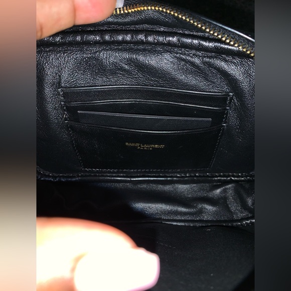 YSL Mini Lou Quilted Leather Camera Bag - Picture 4 of 4